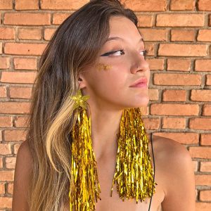 Brincos Estrela dourada