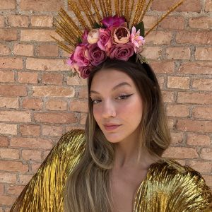 Ombreira Dourada Holográfica