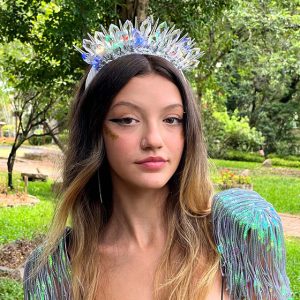 Tiara Lua de Cristal